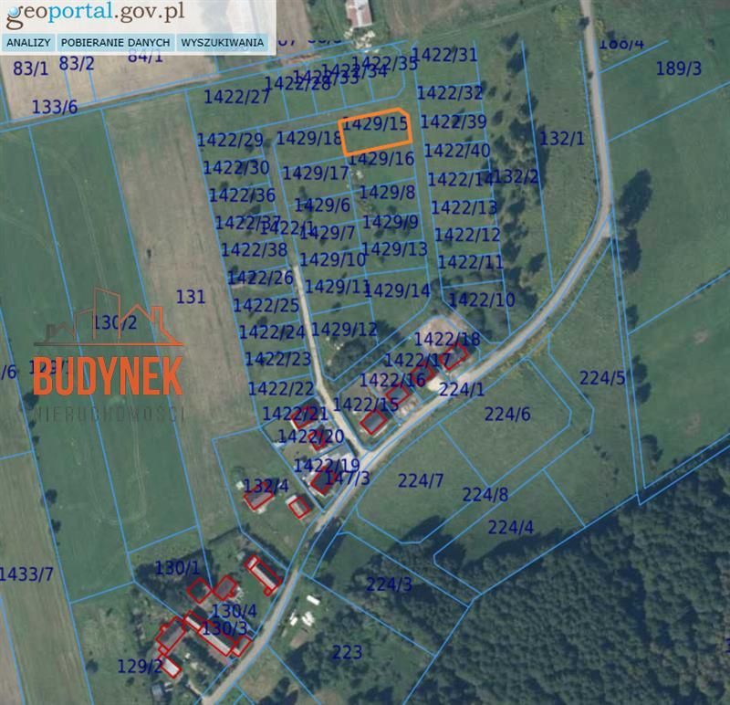 Działka budowlana Warszkowo, ul. Kolonia. Zdjęcie 3