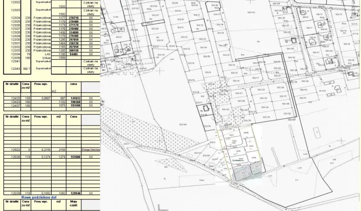 Działka budowlana Gorzeń