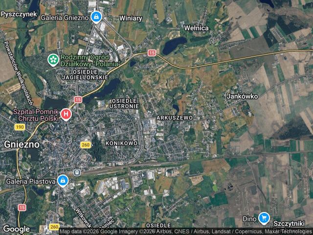 Garaż/miejsce parkingowe Gniezno Tysiąclecie, ul. Franklina Roosevelta. Zdjęcie 1