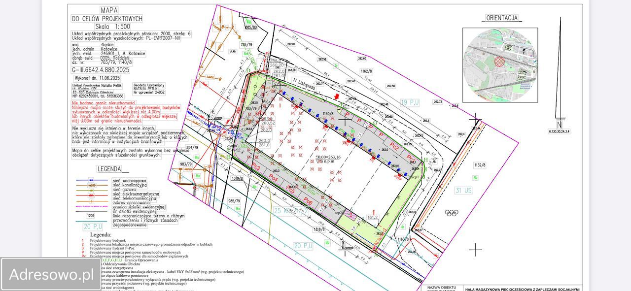 Działka inwestycyjna Katowice Szopienice. Zdjęcie 4