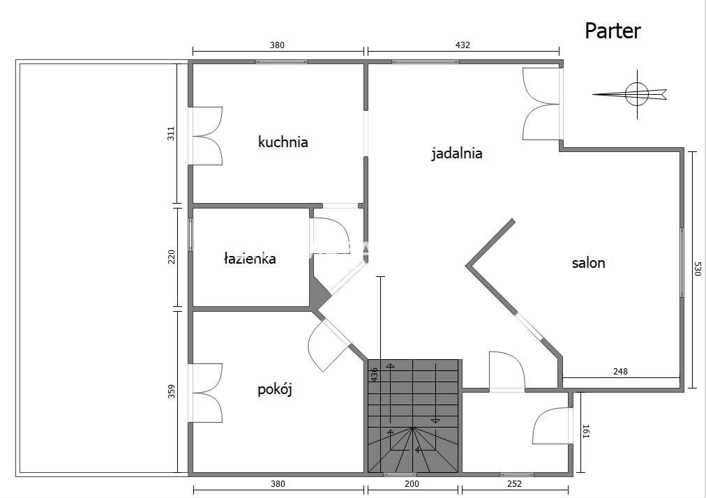 dom wolnostojący, 7 pokoi Bysina Górne Przedmieście. Zdjęcie 6