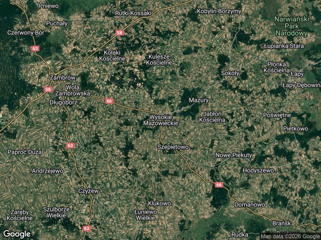 Działka rolna Wysokie Mazowieckie. Zdjęcie 1