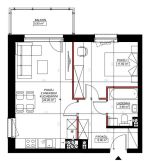 Mieszkanie 2-pokojowe Grójec, ul. Laurowa. Zdjęcie 4