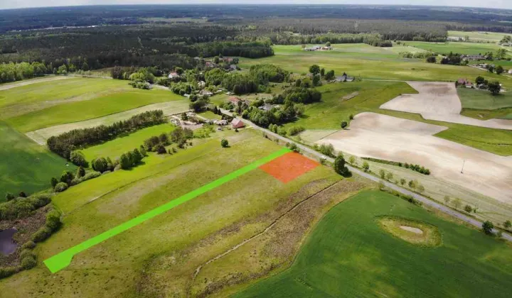 Działka rolno-budowlana Odry, al. Topoli