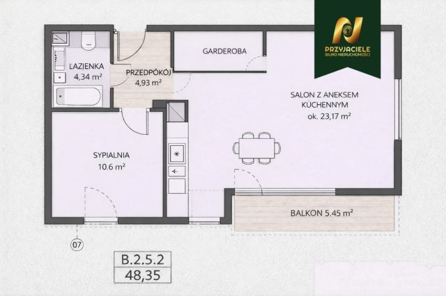Mieszkanie 2-pokojowe Gdańsk Oliwa, ul. Opacka. Zdjęcie 12