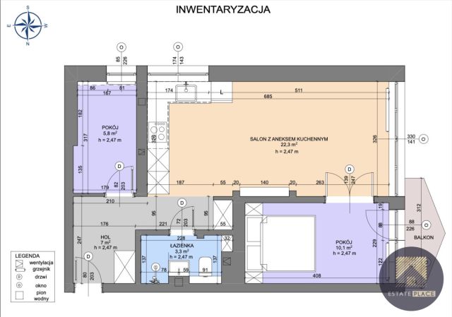 Mieszkanie 3-pokojowe Warszawa Śródmieście, ul. Fabryczna. Zdjęcie 19