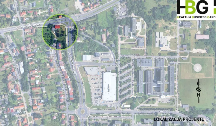 Działka inwestycyjna Legnica, ul. Wrocławska