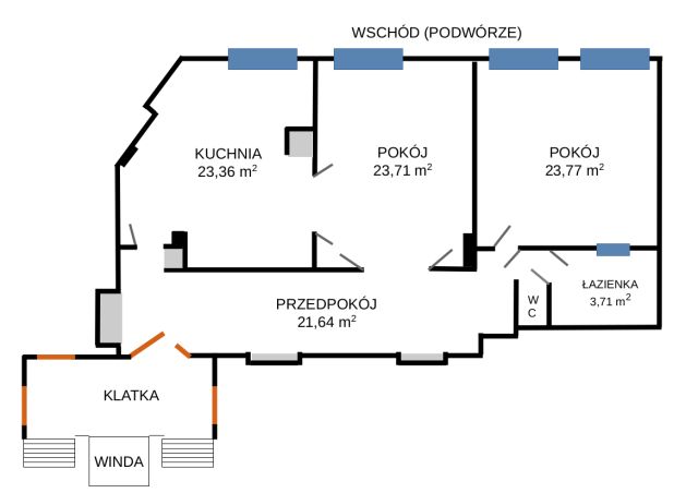 Mieszkanie 2-pokojowe Warszawa Śródmieście, ul. Jasna. Zdjęcie 1