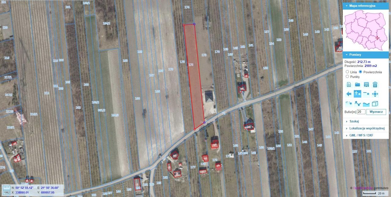 Działka budowlana Opoczka Mała. Zdjęcie 2