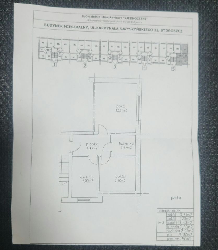 Mieszkanie 2-pokojowe Bydgoszcz Bartodzieje Wielkie, al. kard. Stefana Wyszyńskiego. Zdjęcie 18