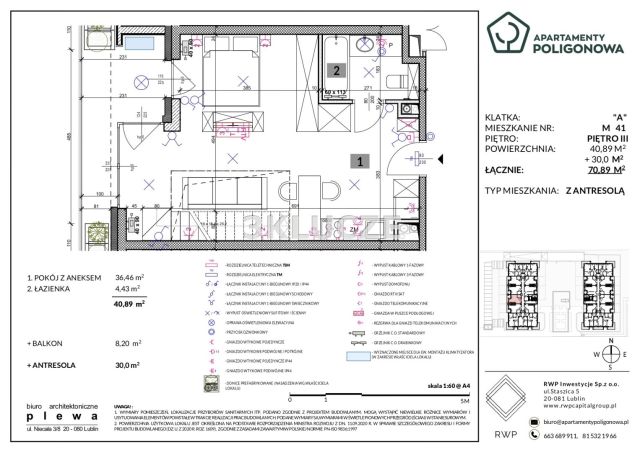 Mieszkanie 4-pokojowe Lublin Sławin. Zdjęcie 4