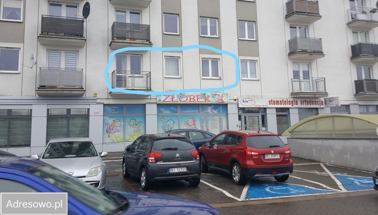 Mieszkanie 3-pokojowe Białystok Antoniuk, ul. Świętokrzyska