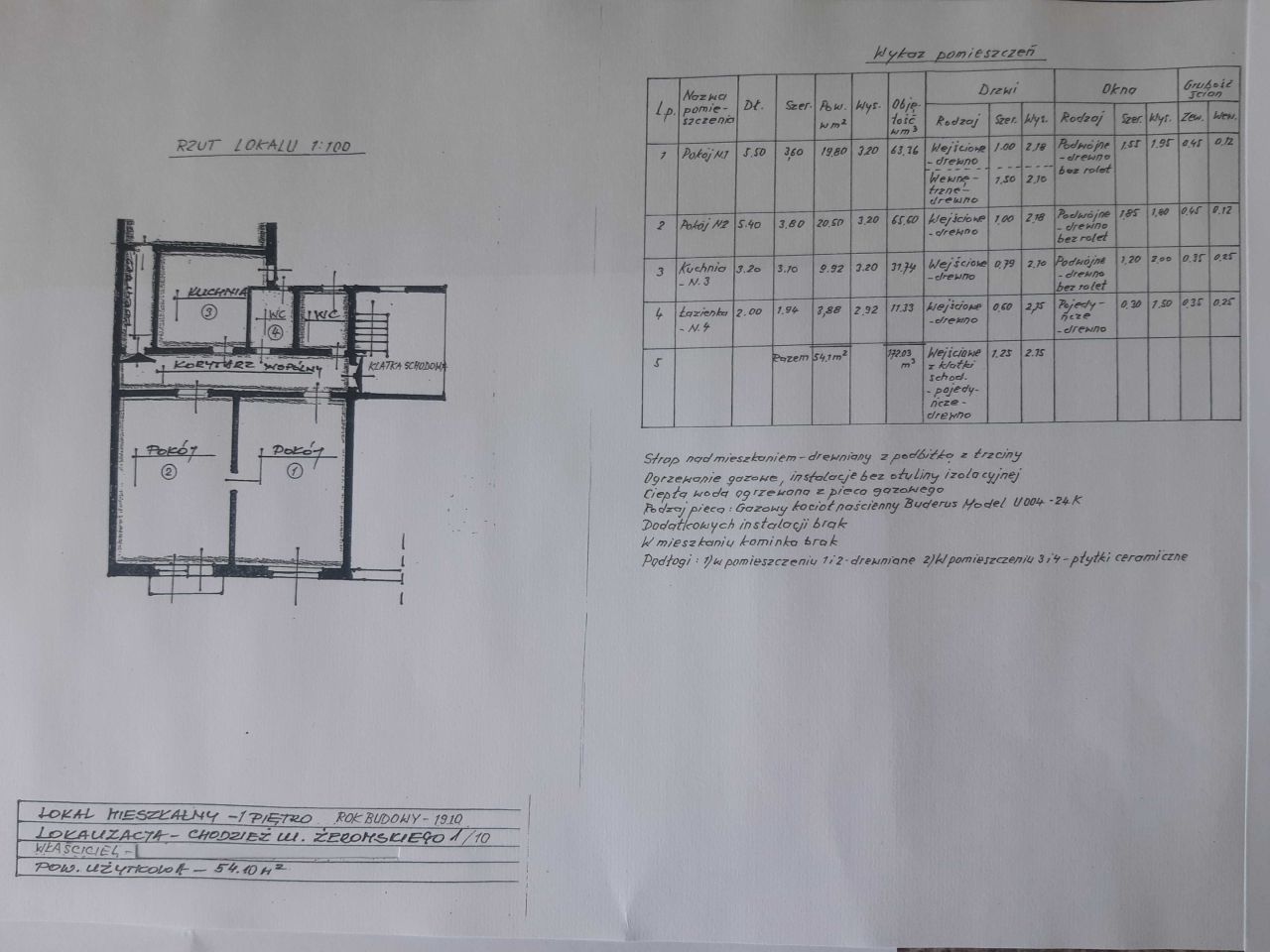 Mieszkanie 2-pokojowe Chodzież, ul. Stefana Żeromskiego. Zdjęcie 8