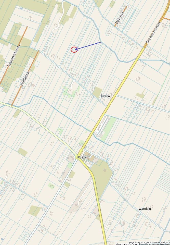 Działka budowlana Janów Ruszki. Zdjęcie 13