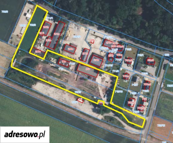 Działka inwestycyjna Łowkowice, ul. Krapkowicka. Zdjęcie 1
