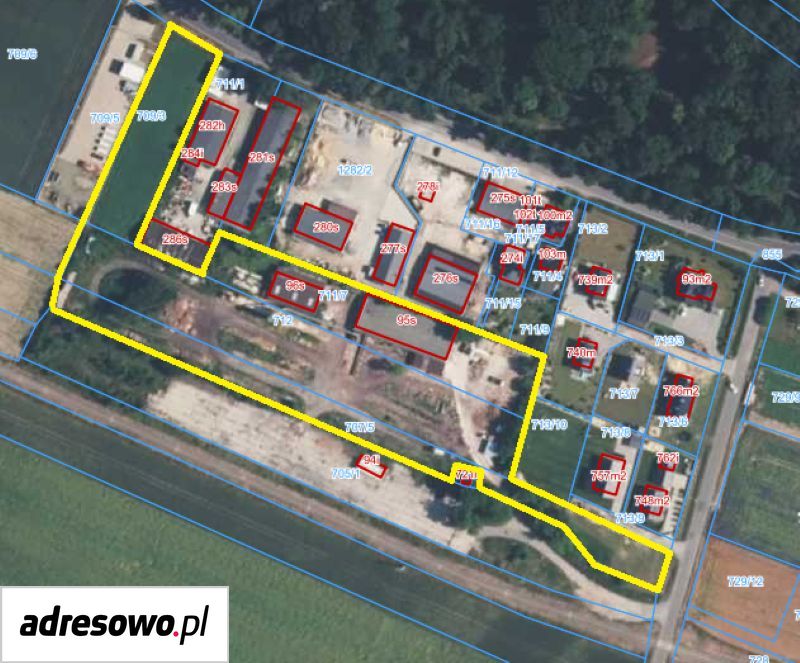 Działka inwestycyjna Łowkowice, ul. Krapkowicka. Zdjęcie 1