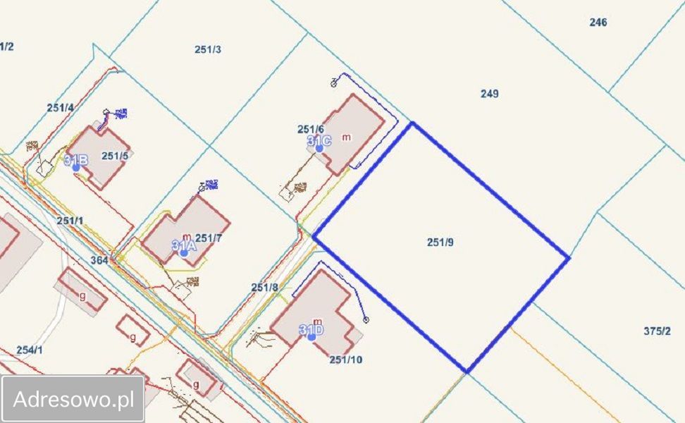 Działka budowlana Zemborzyce Tereszyńskie. Zdjęcie 3