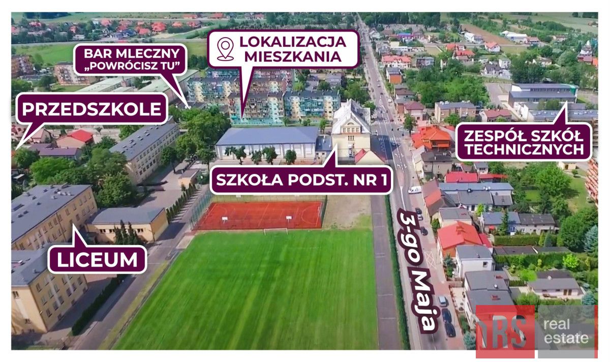 Mieszkanie 2-pokojowe Turek, ul. Stanisława Kączkowskiego. Zdjęcie 1