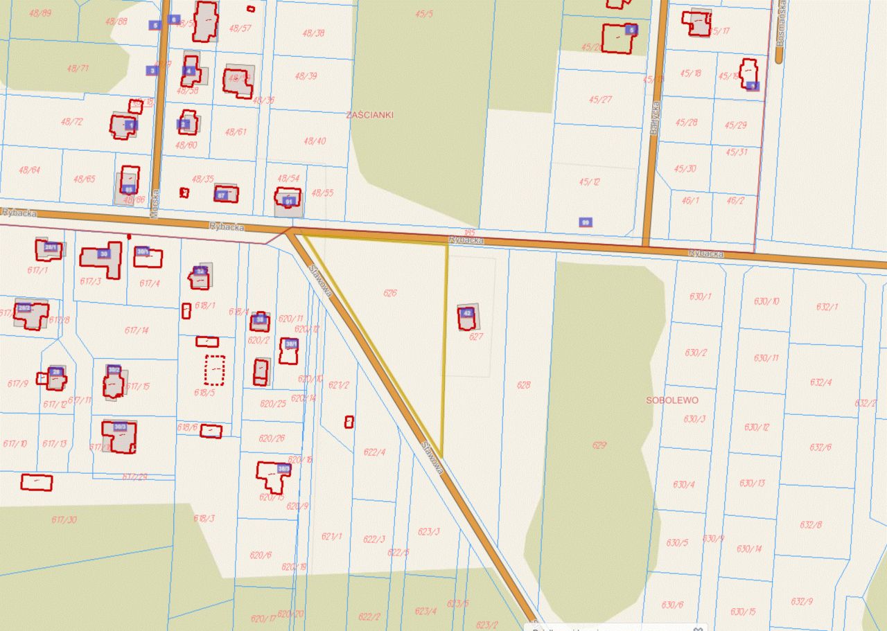 Działka budowlana Sobolewo, ul. Rybacka. Zdjęcie 4