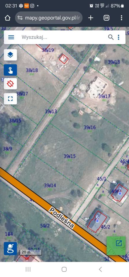 Działka budowlana Karpiny. Zdjęcie 3