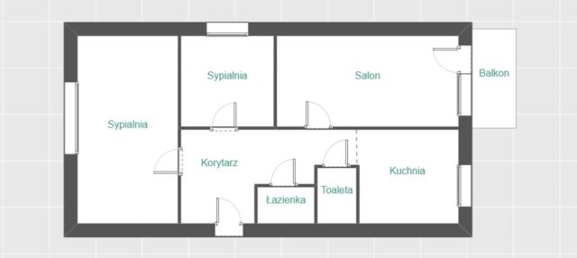 Mieszkanie 3-pokojowe Rzeszów, ul. gen. Leopolda Okulickiego. Zdjęcie 10