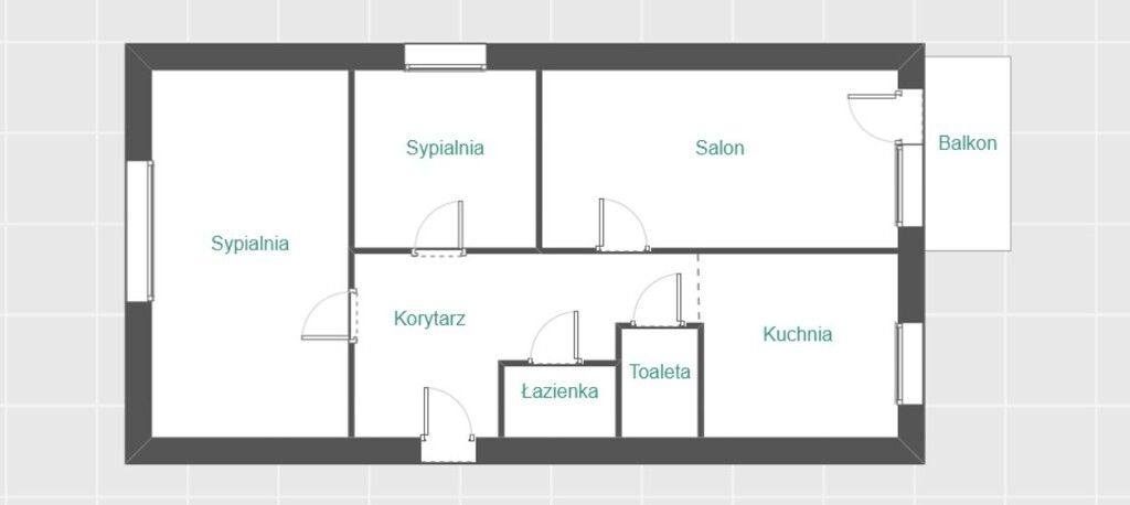 Mieszkanie 3-pokojowe Rzeszów, ul. gen. Leopolda Okulickiego. Zdjęcie 10