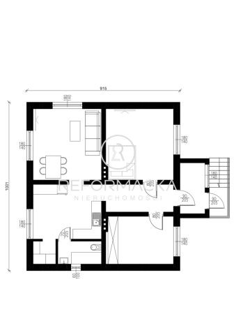 dom wolnostojący, 3 pokoje Dachnów. Zdjęcie 2