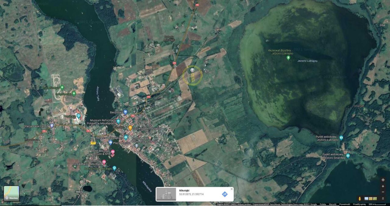 Działka rolna Mikołajki. Zdjęcie 4