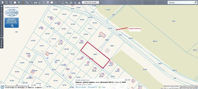 Działka budowlana Sikorzyno, ul. Szczęśliwa. Zdjęcie 1