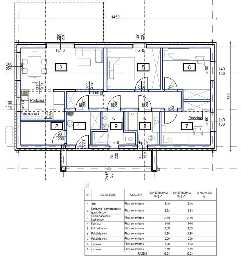 dom wolnostojący, 4 pokoje Jeżowa, ul. Asfaltowa. Zdjęcie 6