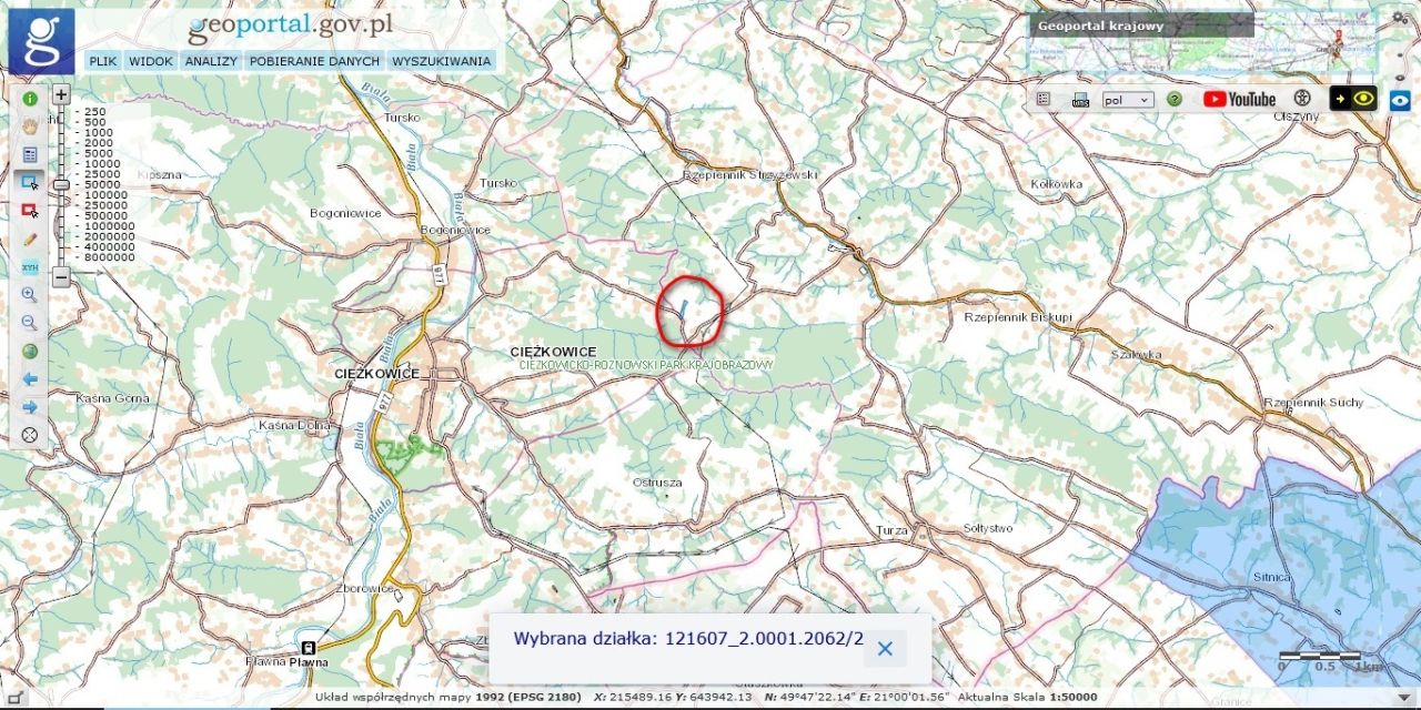 Działka budowlana Rzepiennik Strzyżewski. Zdjęcie 3