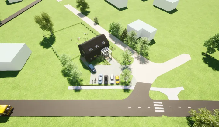 dom wolnostojący, 7 pokoi Dobrzykowice, ul. Kolejowa