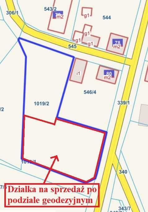 Działka budowlana Oborzany. Zdjęcie 2