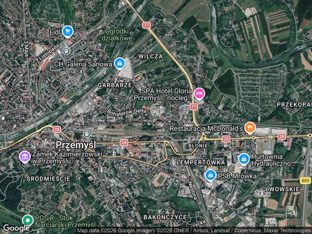 Hala/magazyn Przemyśl, ul. Bohaterów Getta. Zdjęcie 1