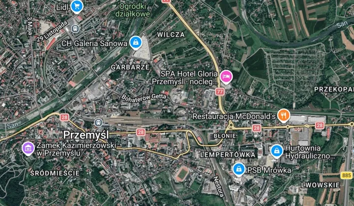 Hala/magazyn Przemyśl, ul. Bohaterów Getta