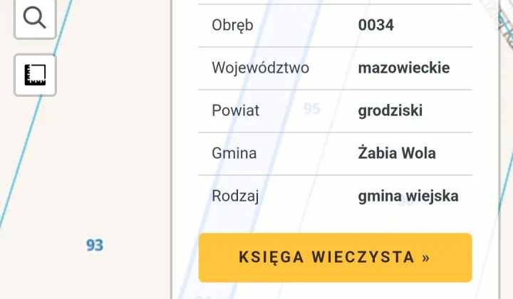 Działka rolna Słubica-Wieś, ul. Dzikiej Kaczki