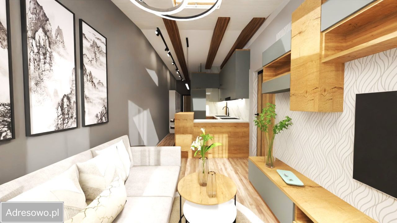 Mieszkanie 3-pokojowe Więcbork, ul. Pocztowa. Zdjęcie 2