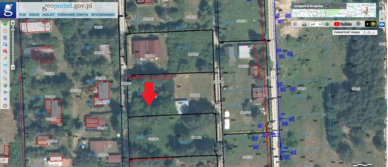 Działka rekreacyjna Chańcza