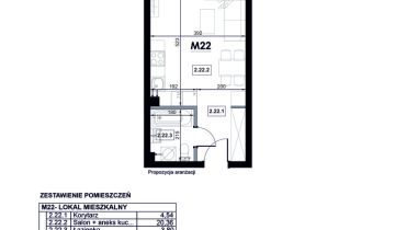 Mieszkanie 1-pokojowe Siemianice
