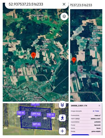 Działka leśna Iwanki Rohozy. Zdjęcie 1