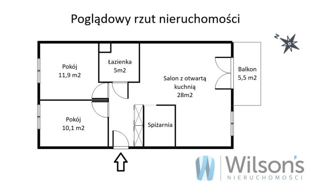 Mieszkanie 3-pokojowe Warszawa Białołęka, ul. Żeglugi Wiślanej. Zdjęcie 14