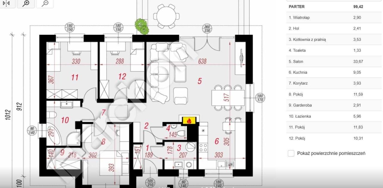 dom wolnostojący Deszkowice-Kolonia. Zdjęcie 3