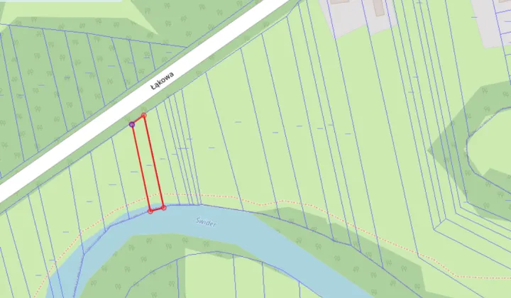 Działka rolna Lipowo, Łąkowa