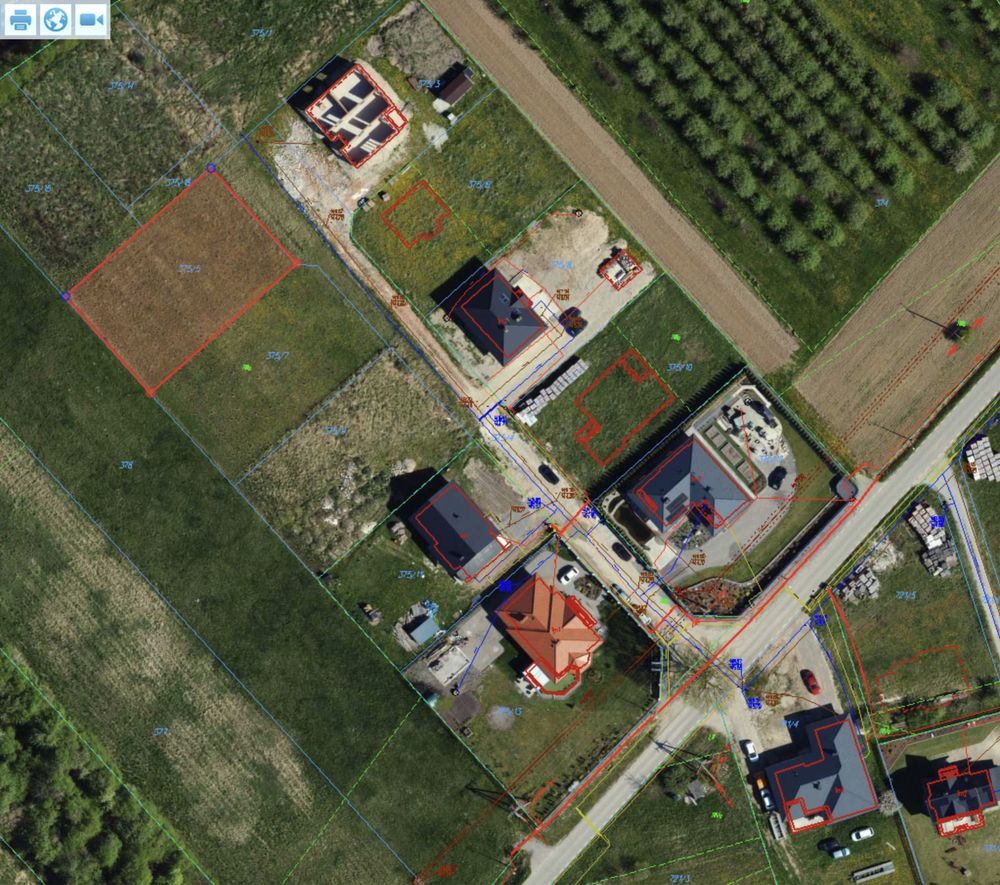 Działka budowlana Tarnobrzeg Zakrzów, ul. Polna. Zdjęcie 6