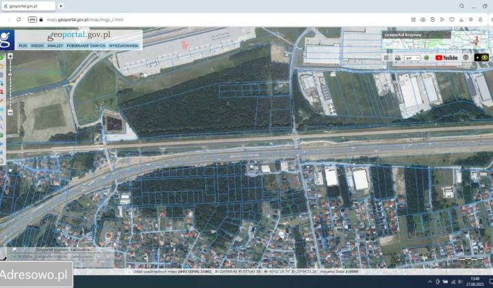 Działka inwestycyjna Kokotów