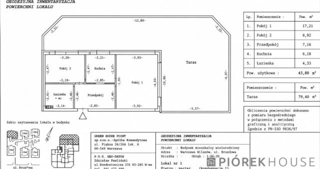 Mieszkanie 2-pokojowe Warszawa Wilanów, ul. Bruzdowa. Zdjęcie 18