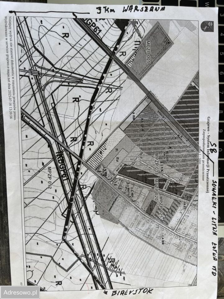 Działka inwestycyjna Popowo. Zdjęcie 2