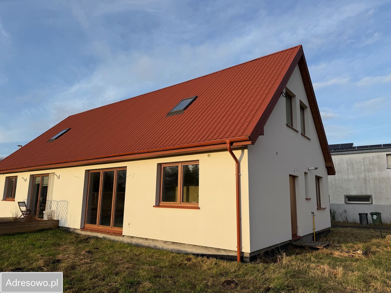 bliźniak, 4 pokoje Kłanino, ul. Szkolna. Zdjęcie 1