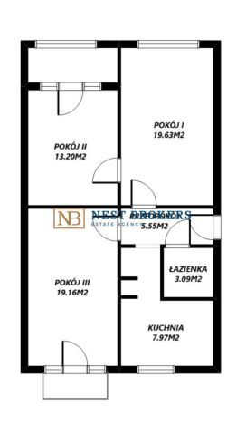 Mieszkanie 3-pokojowe Kraków Nowa Huta, os. Hutnicze. Zdjęcie 20