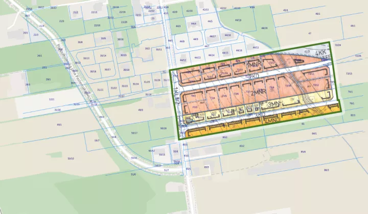 Działka inwestycyjna Płock Podolszyce, ul. Graniczna
